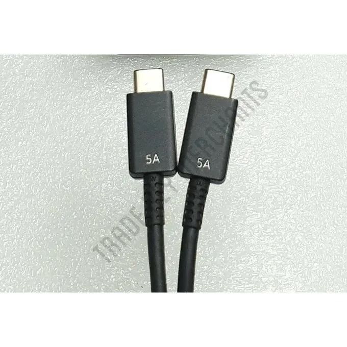 45 W Fast Charger 25W Adapter. Made in Vietnam Interface; USB type C to USB type C (USB-C to USB-C) port on adapter. cable not included. Colour ; Black Charger type; Wall charger 25W, PD 3.0 W