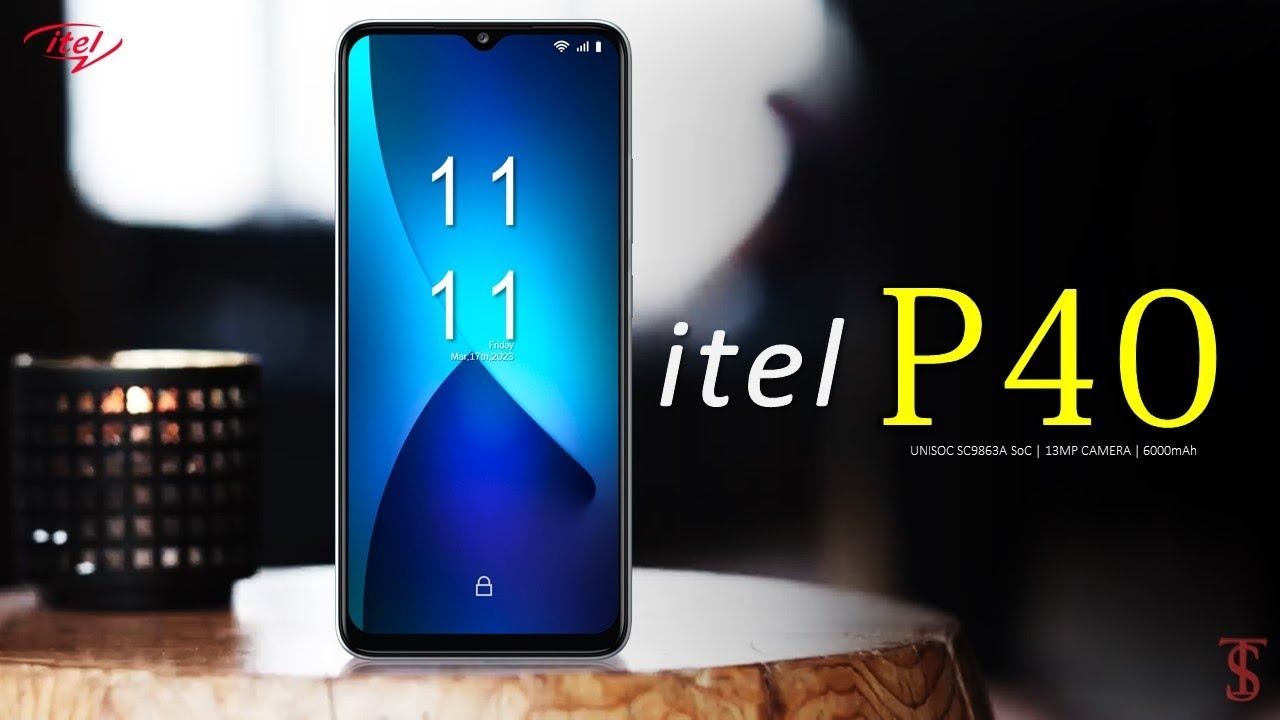 NEW ARRIVAL itel P40 6.6" Screen, 64GB ROM + 4GB RAM, 6000mAh 18W Charge, 13MP Dual Camera, Android 12 (Go edition), 4G, Fingerprint Octa-core Dual SIM 13.0MP back camera 6000mAh battery  smartphone