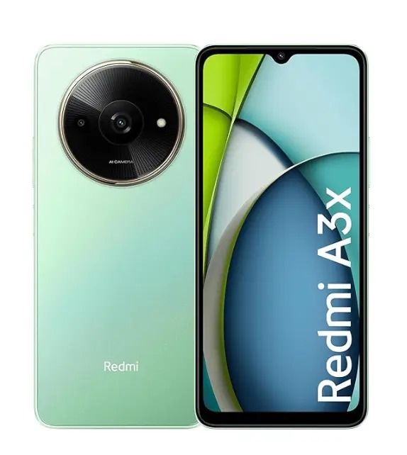 [BRAND NEW] XIAOMI Redmi A3X  128GB+4GB RAM 4G Network 6.71'' 5000mAh Battery 8MP AI Camera 10W Fast Charging Fingerprint Sensor Android 14 Smart Phones