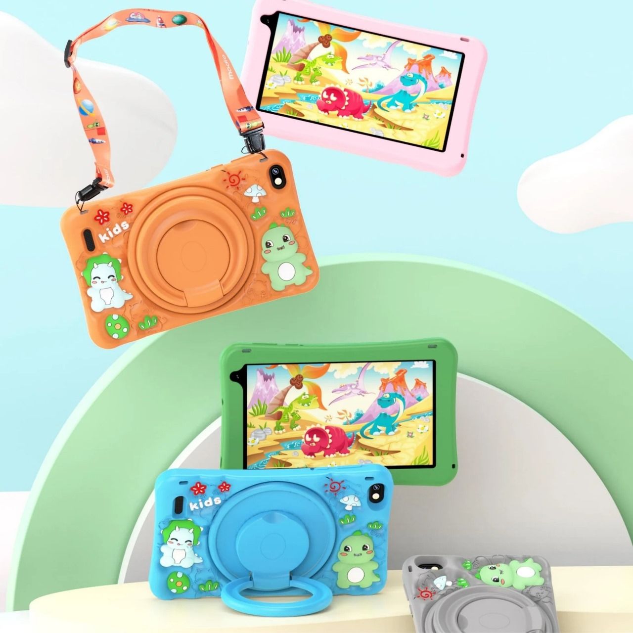[BRAND NEW] Modio M796. 5G Tablet RAM / ROM: 6GB / 256 GB 7.9 INCHES  - Kids Android Tablets PC M730 with free gifts .Tablet pc