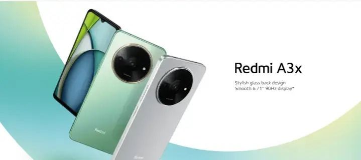 [BRAND NEW] XIAOMI Redmi A3X 64GB+4GB RAM 4G Network 6.71'' 5000mAh Battery 8MP AI Camera 10W Fast Charging Fingerprint Sensor Android 14 Smart Phones