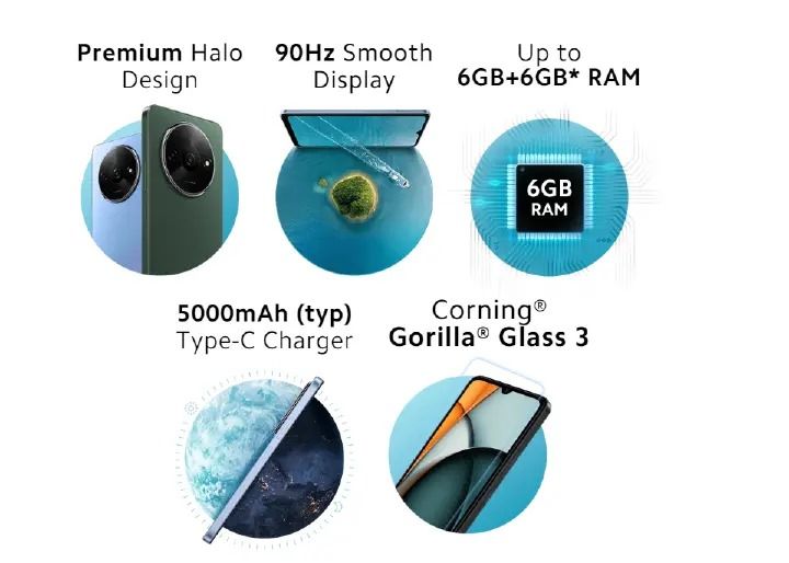 [BRAND NEW] XIAOMI Redmi A3X 64GB+4GB RAM 4G Network 6.71'' 5000mAh Battery 8MP AI Camera 10W Fast Charging Fingerprint Sensor Android 14 Smart Phones