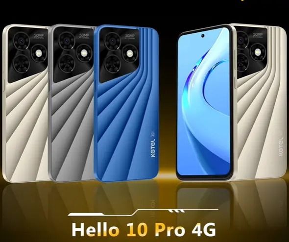 NEW ARRIVALS! KGTEL Hallo 10 PRO 4G 128GB + 12GB(4GB+8GB) 50MP Camera 6.67 HD Full Screen Dual SIM Side Fingerprint Android Smart Phones