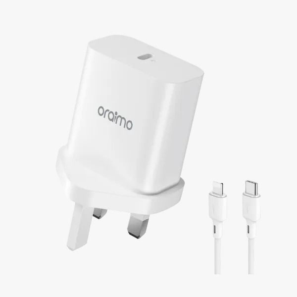 [NEW ARRIVAL] Oraimo 20 Watts  PD Fast Charging  Type-C to Type C power adapter