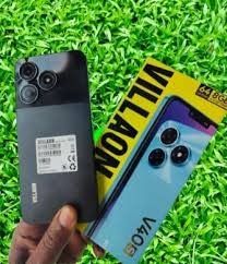 NEW (VILLAON V40 32GB RAM: 4GB, Display: 6.56 inches,Battery: 5000 mAh,Main Camera: 8MP,Front camera: 5 MP,Chipset	Unisoc T606 (12 nm),Operating System	Android 14.) smartphones