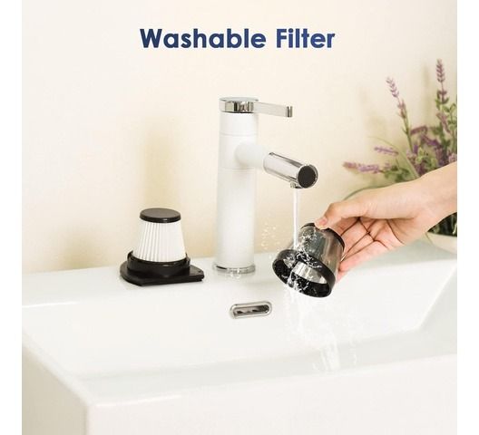 oraimo UltraCleaner H2 Handheld Cordless Vacuum Car Vacuum Cleaner Rechargeable 3.5H Fast Charge for Home Car Upholstery Pet Hair Dust Gravel Crumbs Cleaning Portable Car Vacuum Cleaner Super Suction