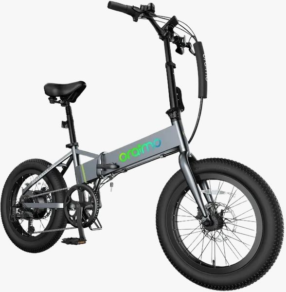 Discounted Deals!! Oraimo Electric Bike(Scrambler 100)-750W Brushless Motor,48V 11.6Ah Li-ion Battery,Foldable Design,Shock Absorbers, Adjustable Leather Saddle,7-Speed Gear,Digital LCD Display-E-Bike