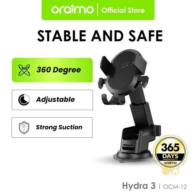 [CLEARANCE SPECIAL OFFER] Oraimo Hydra 3 OCM-12 Car mount stable and flexible mobile phone holder