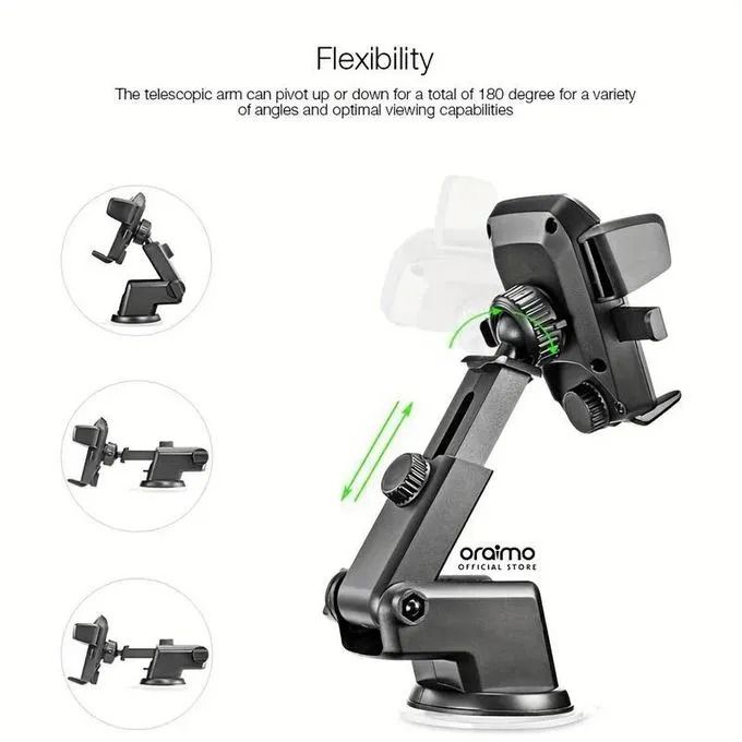 [CLEARANCE SPECIAL OFFER] Oraimo Hydra 3 OCM-12 Car mount stable and flexible mobile phone holder