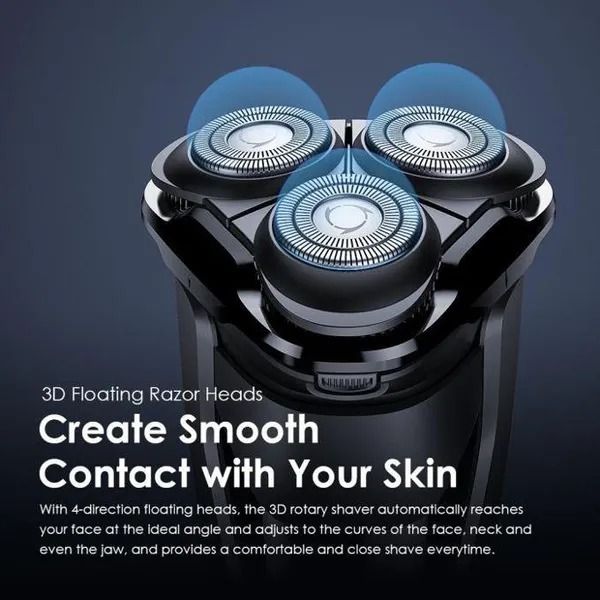 Oraimo OPC RS20 Rotary Electric Shaver Smart Wireless Cordless Shaver 2 IPX7 Smoother
