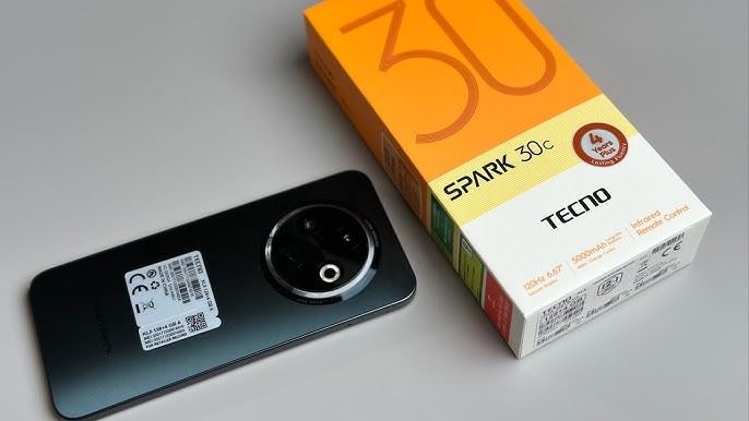 [BRAND NEW] TECNO SPARK 30C 128GB +8(4+4)GB 120Hz 6.6" Dynamic Port 50MP Dual Speakers 7.8mm Ultra Slim 5000mAh 18W Type-C Dual SIM 4G Smart Phones Side Fingerprint + free gifts  phone smartphones