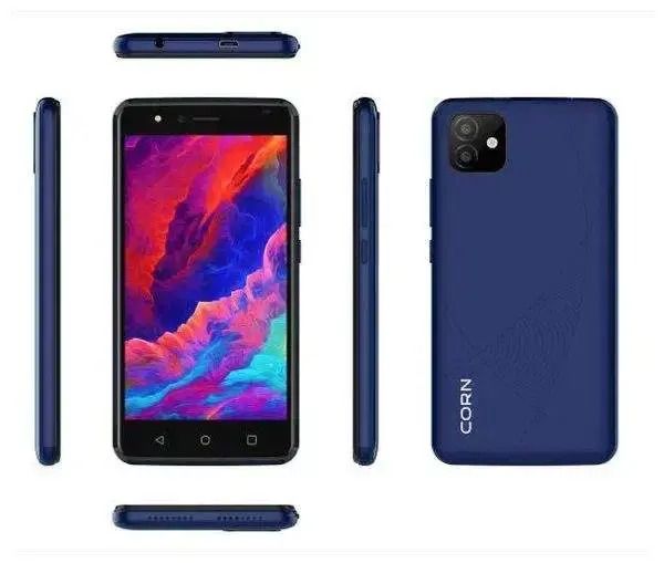 BRAND NEW CORN X50 2GB RAM+16GB ROM,BATTERY 2000mAh NETWORK 4G SCREEN DISPLAY 5.0'' CAMERA 2MP SELFIE+5MP MAIN DUAL SIM CARD CHEAP SMART PHONE.