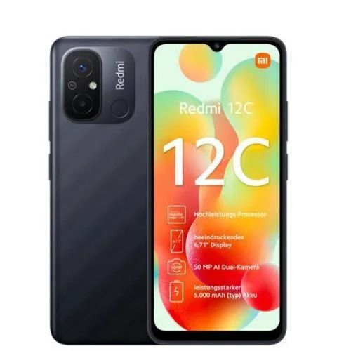 [BRAND NEW] XIAOMI Redmi 12C 128GB Rom 6GB Ram Android 12 6.71 inches PS LCD display   50 MP Main Camera 5 MP Selfie camera 5000 mAh Battery Fingerprint (rear-mounted) smartphones.