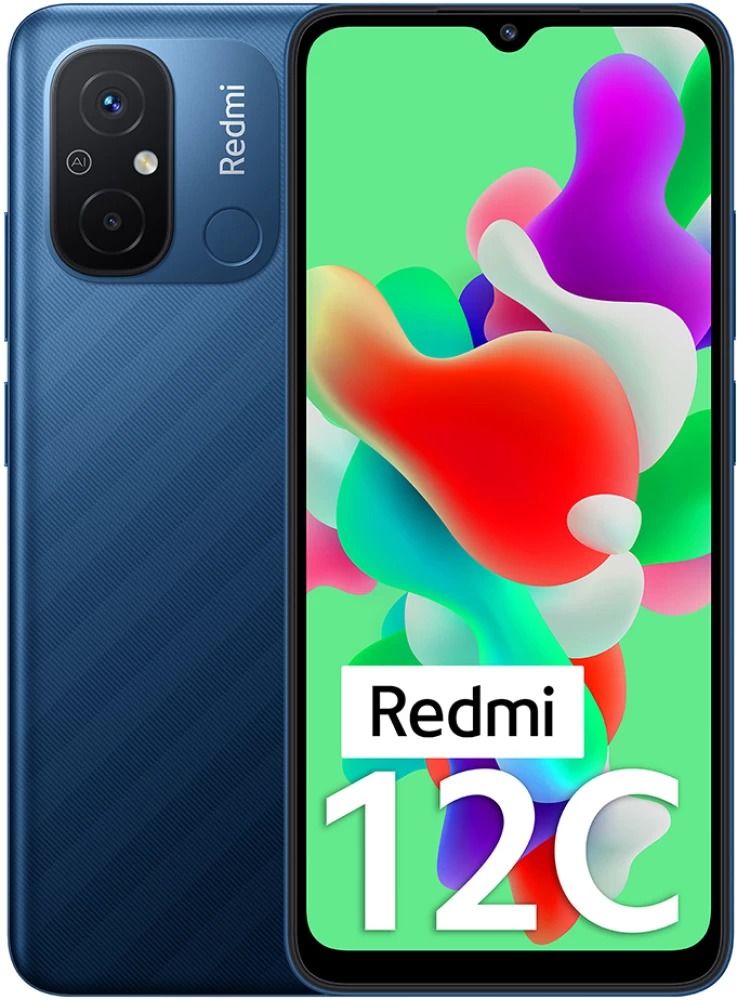 [BRAND NEW] XIAOMI Redmi 12C 128GB Rom 6GB Ram Android 12 6.71 inches PS LCD display   50 MP Main Camera 5 MP Selfie camera 5000 mAh Battery Fingerprint (rear-mounted) smartphones.