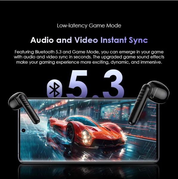 (TECH WEEK OFFER} Oraimo FreePods Lite MODEL OTW-330 S ENC 50-hour Playtime Havybass True Wireless Earbuds With APP control Bluetooth earphone Neo True Wireless Earbuds