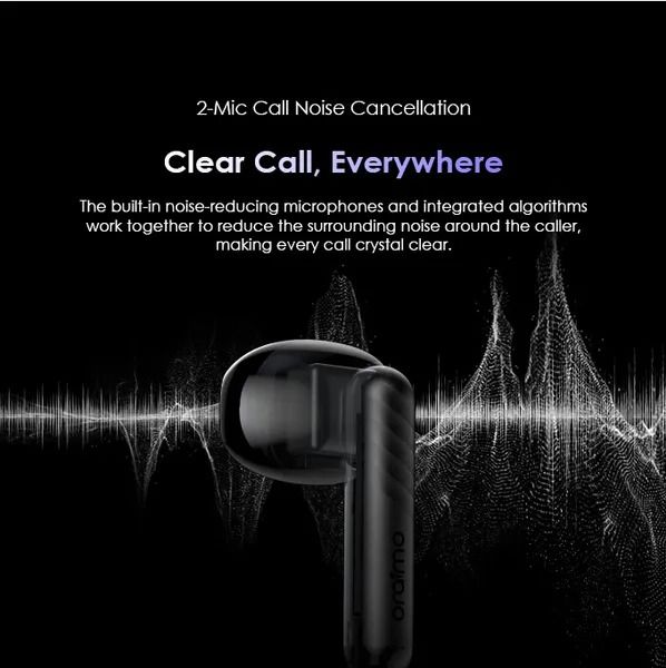 (TECH WEEK OFFER} Oraimo FreePods Lite MODEL OTW-330 S ENC 50-hour Playtime Havybass True Wireless Earbuds With APP control Bluetooth earphone Neo True Wireless Earbuds