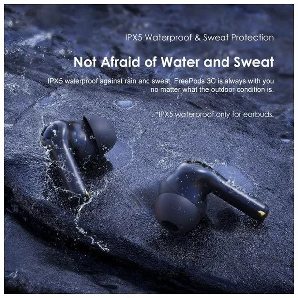 Oraimo OEB-E104DC FreePods 3C ENC Calling Noise Cancellation Long Playtime True Wireless Earbuds