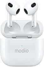 [ BRAND NEW ] Modio ME8  bluetooth connectivity built in voice assistant with a voice control compatible  with IOS/ Andoid BT5.3 10m Effective distance  charging case 30 mAH  450 hours standby BT