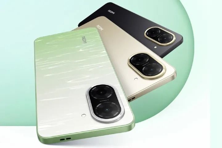 REDMI A5 64GB ROM 3GB RAM 4G NETWORK 5200MAH BATTERY 32MP main camera, 8MP front camera DUAL SIM 120HZ REFRESH RATE 6.88" ANDROID 15 , Side fingerprint sensor , USB Type-C Phones+FREE GIFTS FOR YOU