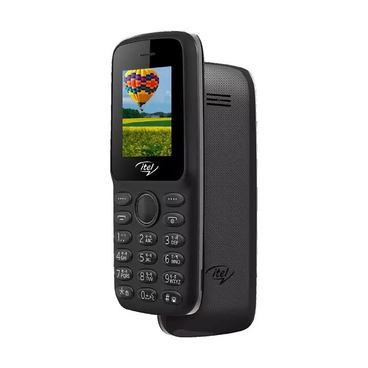 New itel 2163 1.8" Display Wireless FM Dual SIM Opera Mini Bright Torch Kabambe katululu button feature Phone