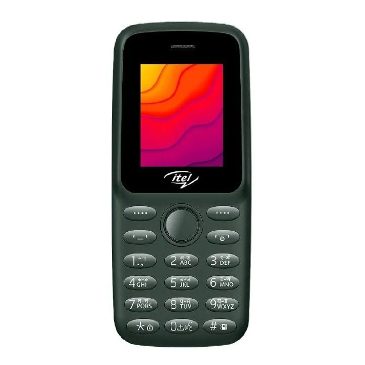 New itel 2163 1.8" Display Wireless FM Dual SIM Opera Mini Bright Torch Kabambe katululu button feature Phone