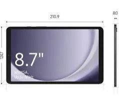 LIMITED OFFER!!! SAMSUNG GALAXY TAB A9 - 8.7" - 4 GB RAM - 64 GB ROM 8MP front camera 2MP back camera   - 5100 mAh Android 13 Mediatek Helio G99 (6 nm) Octa-core  Tablets .......