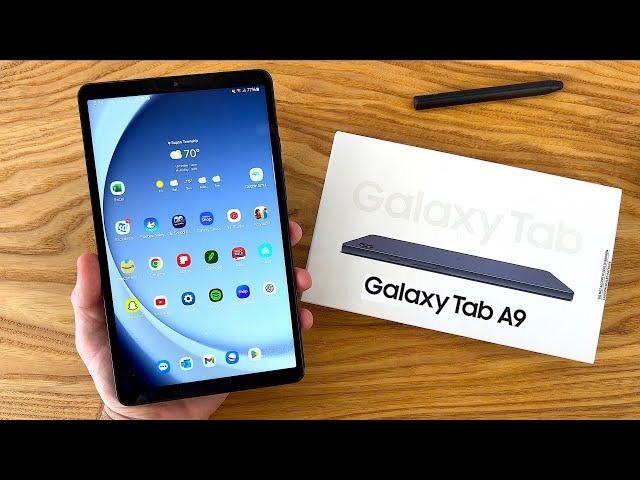 LIMITED OFFER!!! SAMSUNG GALAXY TAB A9 - 8.7" - 4 GB RAM - 64 GB ROM 8MP front camera 2MP back camera   - 5100 mAh Android 13 Mediatek Helio G99 (6 nm) Octa-core  Tablets .......