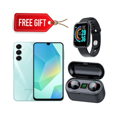 NEW ARRIVAL BRAND NEW SAMSUNG GALAXY A16, 5G 6.7'' HD+, 8GB RAM + 256GB ROM, DUAL SIM, 50MP, 5000mAh  octa core Android 14 8.0MP front camera 50.0 MP Back camera with free gifts SMARTPHONES