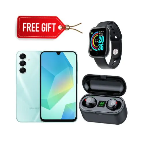 NEW ARRIVAL BRAND NEW SAMSUNG GALAXY A16, 5G 6.7'' HD+, 8GB RAM + 256GB ROM, DUAL SIM, 50MP, 5000mAh  octa core Android 14 8.0MP front camera 50.0 MP Back camera with free gifts SMARTPHONES
