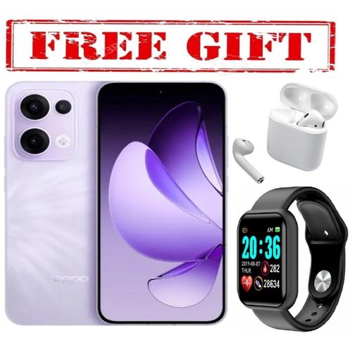 [NEW ARRIVAL] Oppo Reno13 F 5G 256GB ROM 8 GB RAMAndroid 15  Octa-core 5800 mAh 50 MP main camera 32 MP selfie camera Snapdragon 6 Gen 1 (4 nm) SMARTPHONES + FREE GIFTS ( AIRPODS + SMART WATCH)