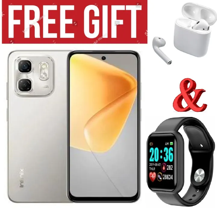 LIMITED DISCOUNT!!!!!BRAND NEW!!!! Infinix Hot 50i 4G"6.7-inch,12 GB(6+6)RAM+128GB ROM' Battery: 5000mAh COMES WITH FREE GIFTS ( AIRPODS + SMART WATCH) FOR YOU