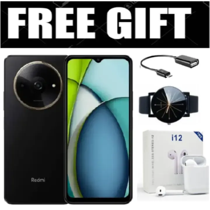 [BRAND NEW] XIAOMI Redmi A3X 6.71" 128GB+4GB RAM 4G Network 5000mAh Battery 8MP AI Camera 10W Fast Charging Fingerprint Sensor Android 14 Smart Phones+FREE GIFTS