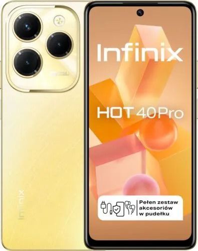 Infinix Hot 40 Pro,256GB +16GB RAM (8+8GB), 6.78" 120Hz FHD+ WITH magic ring 108MP Tripple AI Camera + 32MP Selfie Camera,33W Fast Charge 5000mAh Battery Dual SIM Helio G99 ultra processor Smartphones