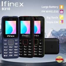 New Ifinex B310 triple sim Three-3 sim card big torch kabambe/katululu/mulika mwizi/button feature phone