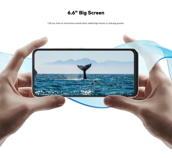 Itel A06 3G Network 32GB+(2+2)4GB RAM 6.6" Screen Phone Dual SIM 8MP+5MP Camera - Android 14 Go Edition - Unisoc SC7731E chipset  4000mAh Baterry Fingerprint And Face Unlock Smart Phones