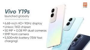[NEW ARRIVAL] Vivo Y19S 128GB+6GB 6.68 inches  5500 mAh battery  50MP main 5MP front camera Ring-LED flash   IP64 Dust and Water-resistant Android 14 4G- Side-mounted fingerprint sensor   Smart Phones