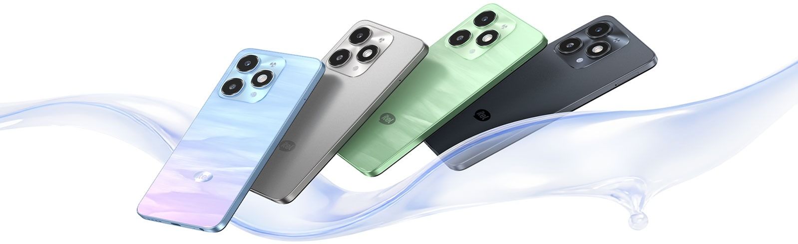 [Anniversary Sale] Itel A90 128GB+12(4+8)GB RAM 6.6“ 90HZ Display Phone Dual SIM 4G Network 13MP Camera Fingerprint Unlock 15W 5000 mAh Battery Android 14 Smart Phones