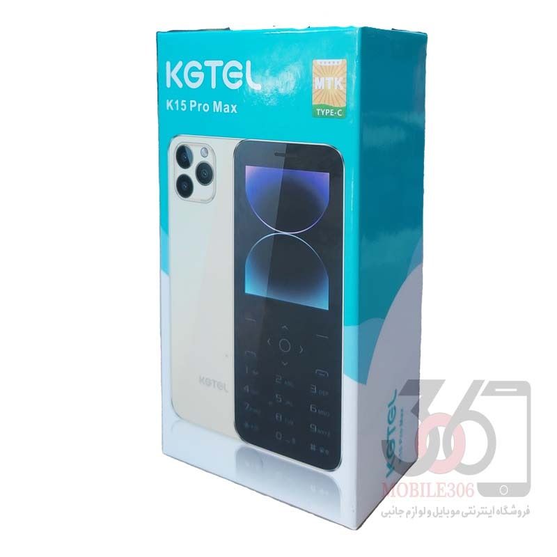 KGTEL K15 PRO MAX 2.4" Display Dual SIM Card 0.3MP Camera 1500 mAh ButtonFull touch TYPE-C Charger Featured Phones