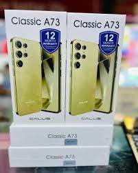 [ NEW ARRIVAL ] CALUS Classic A73 64GB ROM + 4 GB RAM 6.6'' display  5000 mAh battery 32 MP + 16 MP Camera side fingerprint  Type-c charger Android 13 smartphones