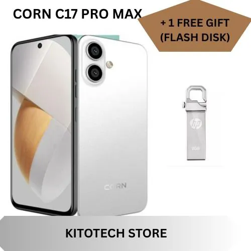 [ NEW ARRIVAL] CORN C17 MAX 6.6 inch display 64GB + 5GB (3+2) 13MP main camera + 8MP selfie camera 5000 mAh Android 13 with a face ID unlock dual sim support  UNISOC T7250 Processor smartphones