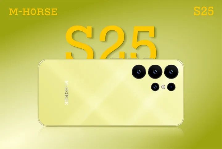 M-HORSE S25 Ultra 6.6'' HD + incell 4GB RAM + 64GB ROM 5MP Front camera +8MP Rear camera 5000mAh battery capacity with stylus pen side fingerprint UNLOCK Android 14 phone smartphone