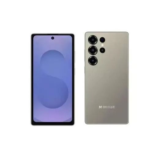 M-HORSE S25 Ultra 6.6'' HD + incell 4GB RAM + 64GB ROM 5MP Front camera +8MP Rear camera 5000mAh battery capacity with stylus pen side fingerprint UNLOCK Android 14 phone smartphone