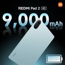 [ NEW ARRIVAL ] Xiaomi Redmi Pad 2 4G 11.0 inches display 8GB RAM +256GB ROM  9000 mAh battery   8 MP main camera 5MP selfie camera IPS LCD Mediatek Helio G100 Ultra (6 nm) Android 15 Android tablet