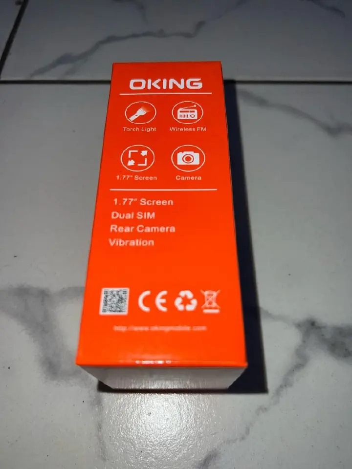 OKING K101 1.77" dual sim Featured Phones kabambe Katululu Camera Torch 1000 MAh Battery wireless FM oking