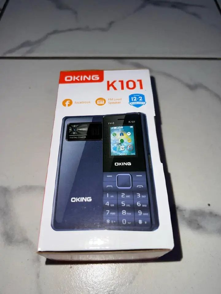 OKING K101 1.77" dual sim Featured Phones kabambe Katululu Camera Torch 1000 MAh Battery wireless FM oking