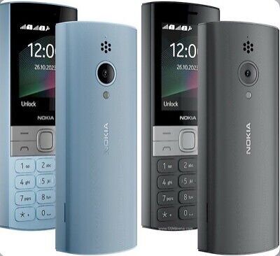 [ NEW ARRIVAL ] Nokia 150 4G 2.4 inches 4MB internal storage  display Li-Ion 1450 mAh battery Dual SIM Flashlight MP3 player Splash & dust resistant featured phone