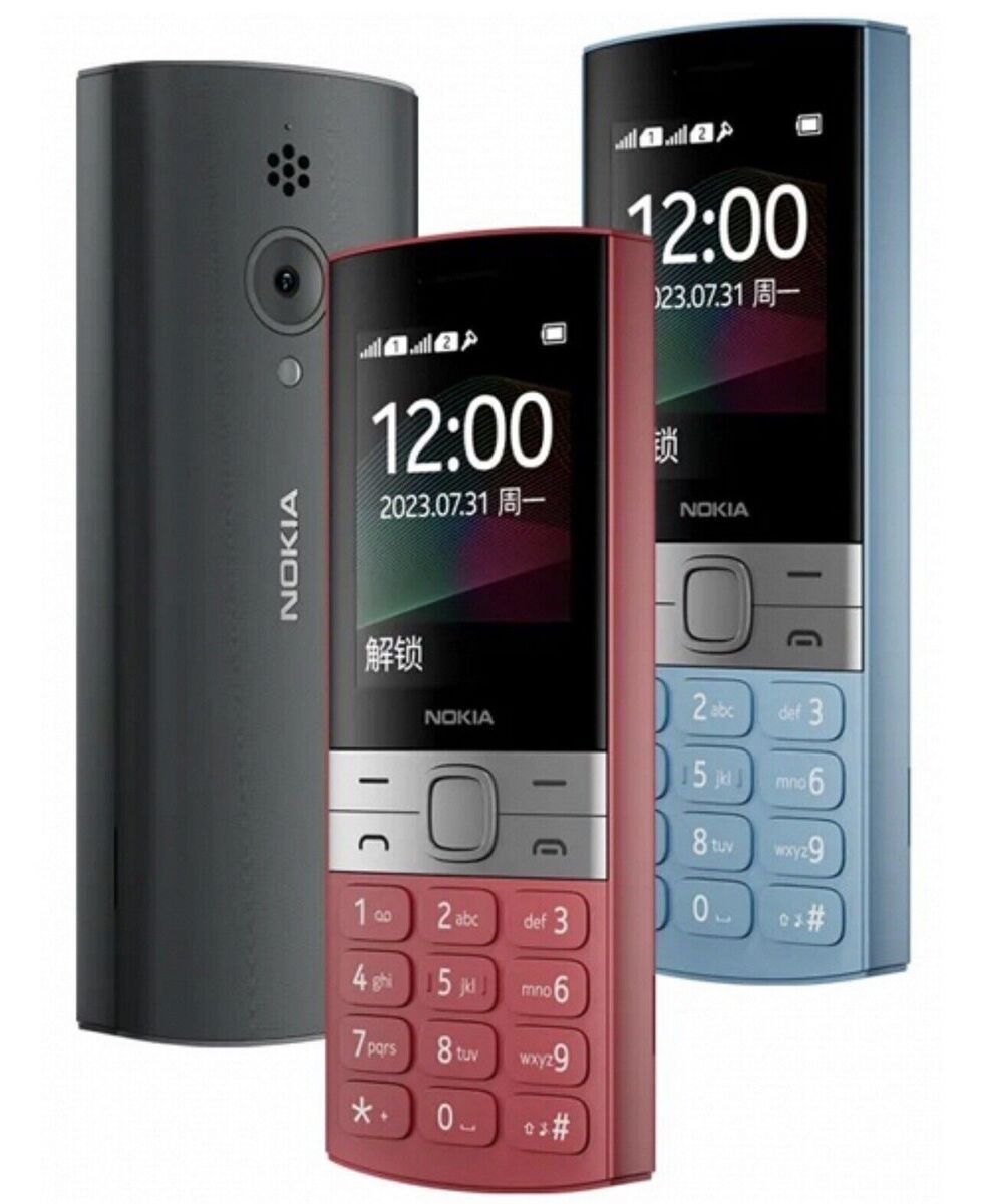 [ NEW ARRIVAL ] Nokia 150 4G 2.4 inches 4MB internal storage  display Li-Ion 1450 mAh battery Dual SIM Flashlight MP3 player Splash & dust resistant featured phone