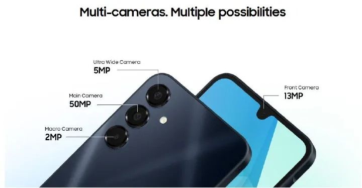 Samsung Galaxy A16 4G 128GB Storage + 6GB RAM, 50MP Rear Camera, 13MP Front Camera 6.7" AMOLED DISPLAY FHD+,5000mAh Battery , Dual sim Smartphones smart phone+ FREE GIFTS (ADAPTER,