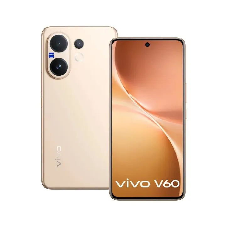 [NEW ARRIVAL] vivo V60 5G 6.77" AMOLED 512GB ROM  + 12GB RAM 6500 mAh :[50+50+8]MP main camera + 50 MP rear camera Android 15 IP68/IP69 120Hz 90W optical fingerprint  Octa core Qualcomm smartphones