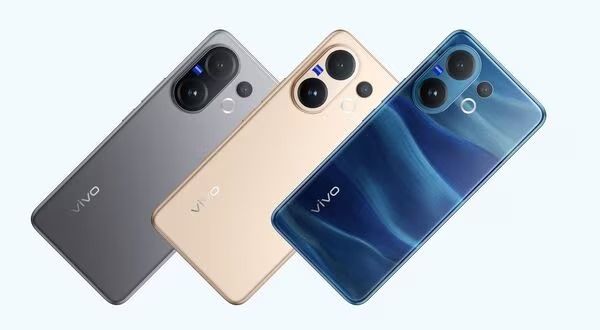 [NEW ARRIVAL] vivo V60 5G 6.77" AMOLED 256GB ROM  + 12GB RAM 6500 mAh :[50+50+8]MP main camera + 50 MP rear camera Android 15 IP68/IP69 120Hz 90W optical fingerprint  Octa core Qualcomm smartphones